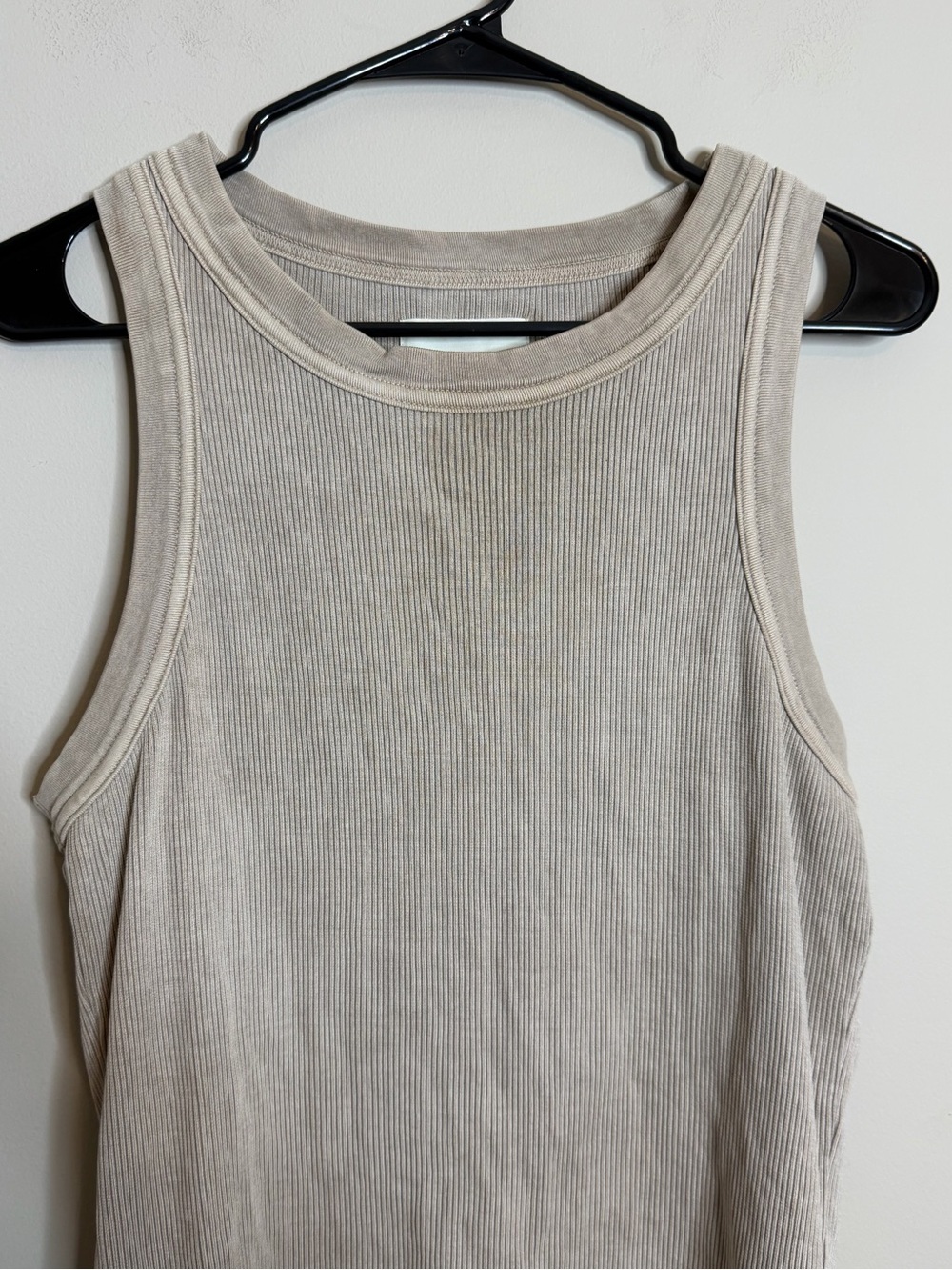 Citizens of Humanity Isabel Rib Tank Tan Size Large - Picture 5 of 9